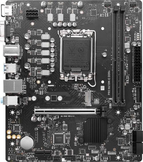Pro H610M-E 3200Mhz Ddr4 Soket 1700 M.2 Hdmi Vga Matx Intel Anakart