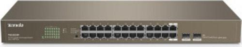 Teg1024F 24 Port 10-100-1000 Mbps + 2 Port Sfp Switch Hub Çelik Kasa Rack Mount