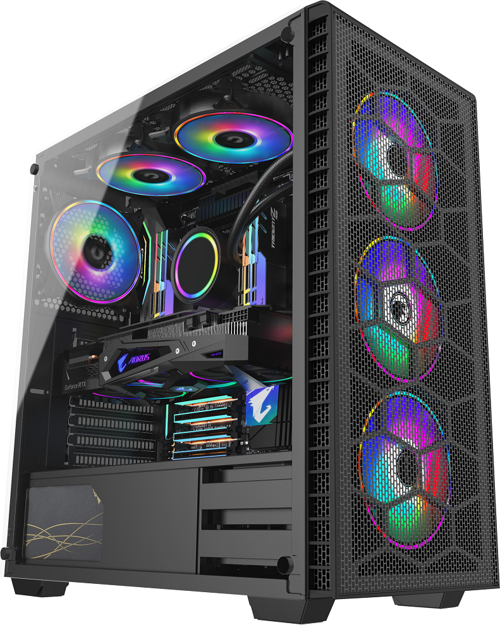 Horizon Gaming Mesh Panel 650W 80+ Bronze Boş Bilgisayar Kasası