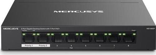 Ls108Gp 10-100-1000 Mbps 8 Port Poe+ Switch Hub Metal Kasa