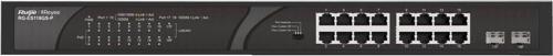 Rg-Es118Gs-P 16 Port Poe+ 10-100-1000 Mbps 2 Port Sfp 247W Switch Hub