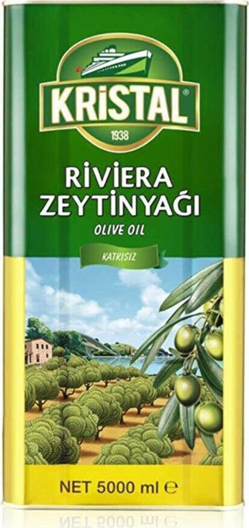 Riviera Zeytinyağı Teneke Kutu 5 lt