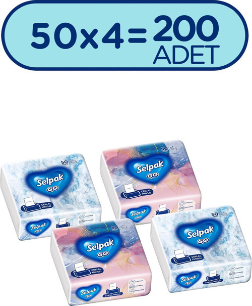 Go Çek-Al Havlu 4*50 Yaprak