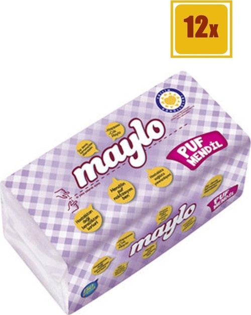 Puf Mendil 150'LI 12'li Set