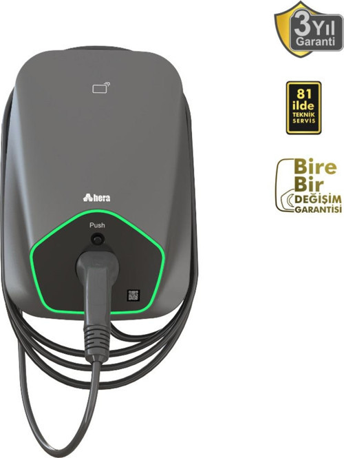 Bc31c Personal 22kw Kablolu Elektrikli Araç Şarj Ünitesi, Tip2