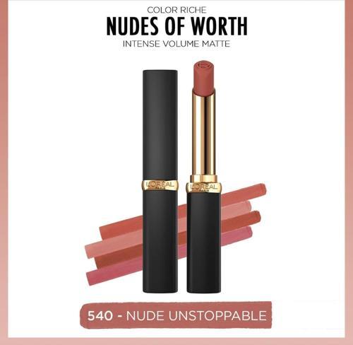 Color Riche Intense Volume Matte Ruj - 540 Nude Unstoppable