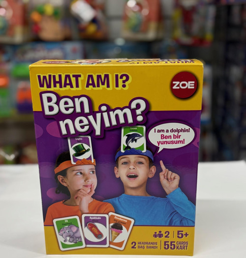 Zoe Ben Neyim What Am I Eğitci Eğlenceli Kutu Oyunu