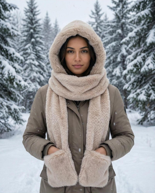 Alpine Chic Triko Kadın Bere