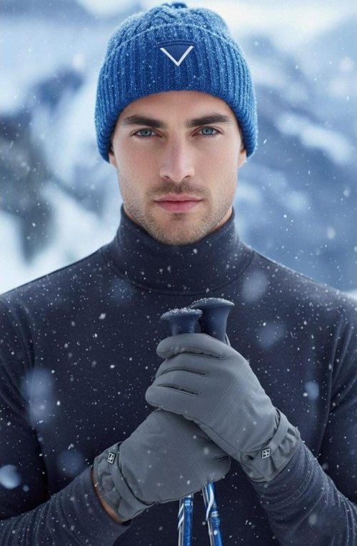 Likralı Polar Kadın Eldiven