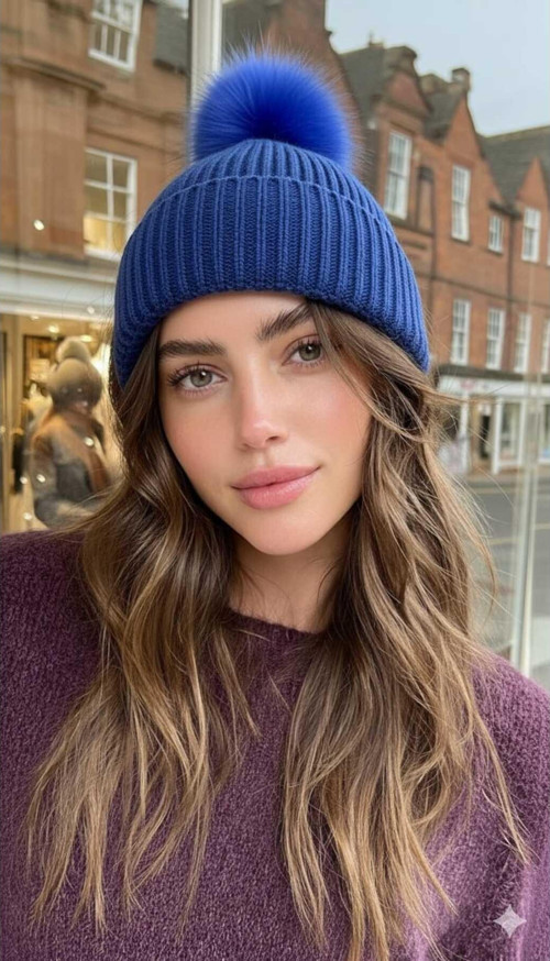 Bella Rose Angora Kadın Şapka Bere