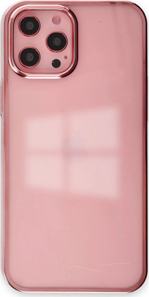 İphone 12 Kılıf Element Silikon - Pembe