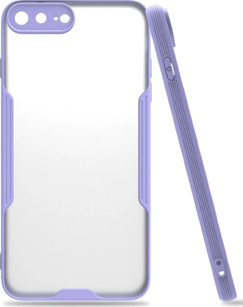 İphone 7 Kılıf Platin Silikon - Lila