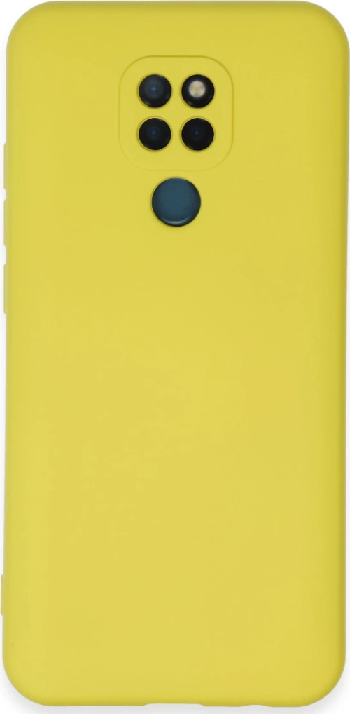 General Mobile Gm 20 Kılıf Nano İçi Kadife Silikon - Sarı