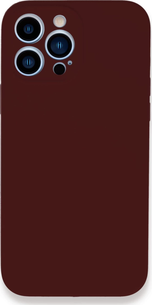 İphone 13 Kılıf Lansman Legant Silikon - Bordo