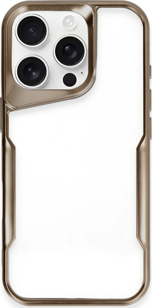 İphone 16 Kılıf Boyi Silikon Kapak - Desert