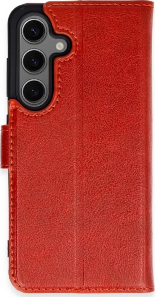 Galaxy S24 Kılıf S Kapaklı Kılıf - Kırmızı