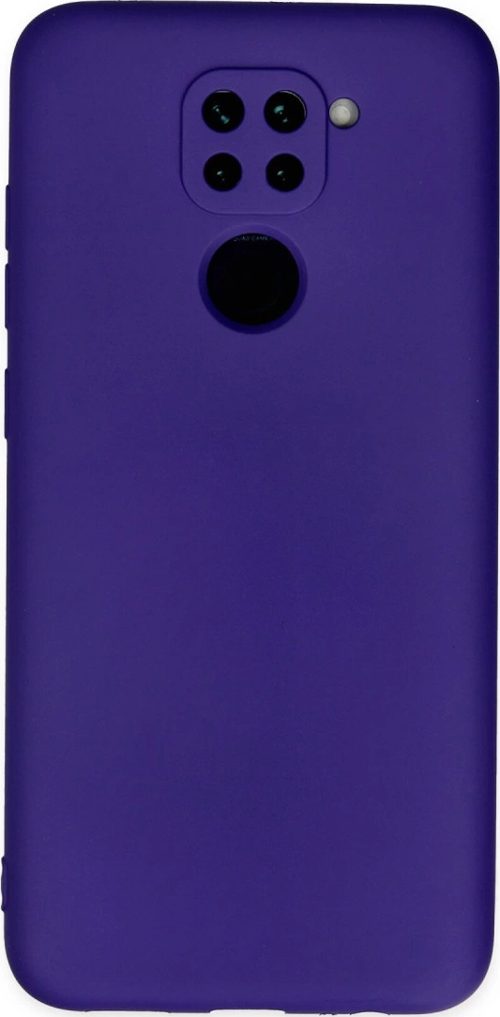 Redmi Note 9 Kılıf Nano İçi Kadife Silikon - Mor