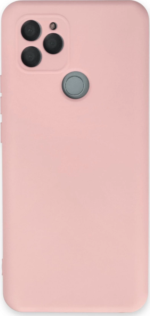 General Mobile Gm 21 Kılıf Nano İçi Kadife Silikon - Pudra
