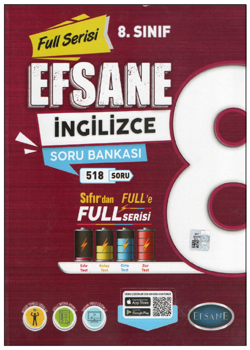 Efsane 8. Sınıf İngilizce Soru Bankası