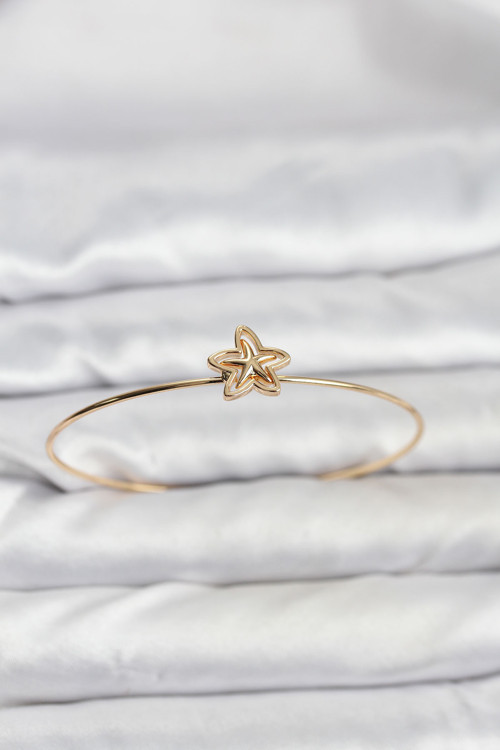 Yıldız Model Gold Renk Bileklik - EBJ251219W38765
