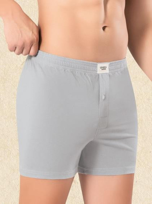 3 Adet Omera Organik Kumaş Erkek Düğmeli Boxer 2012
