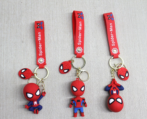 Spiderman Silikon Anahtarlık