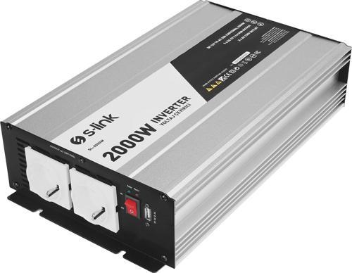 Sl-2000W 2000W Dc12V-Ac230V İnverter