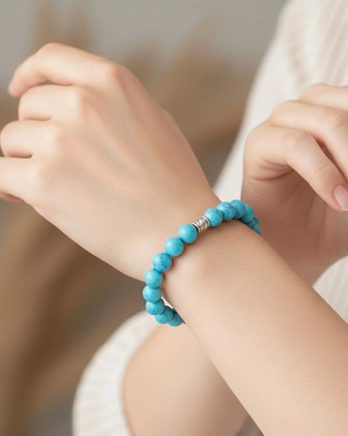 Turkuaz Doğaltaş Bileklik