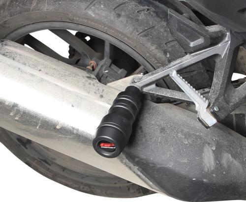 Honda NT 1100 2022-2023 Uyumlu Egzoz Koruma Takozu Siyah