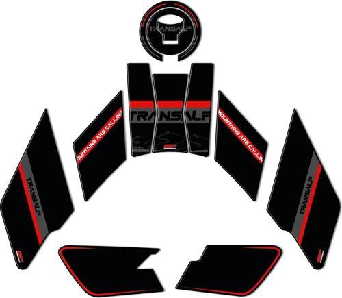 Honda XL750L Transalp 2023 Uyumlu Tank Pad Siyah