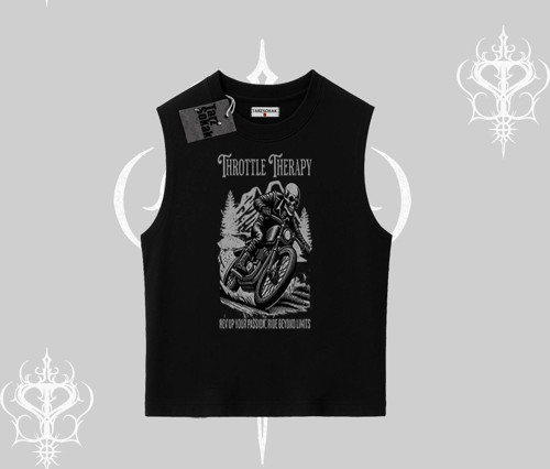 Kolsuz Tshirt Throttle Therapy No Brakes Just Freedom