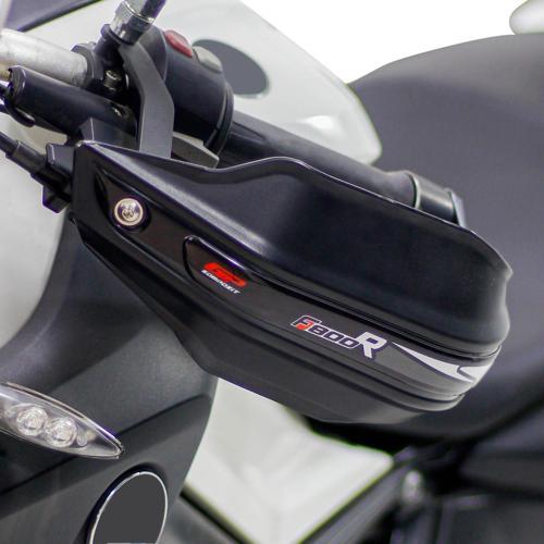 BMW F 800 R 2010-2013 Uyumlu Plastik Elcik Koruma Siyah