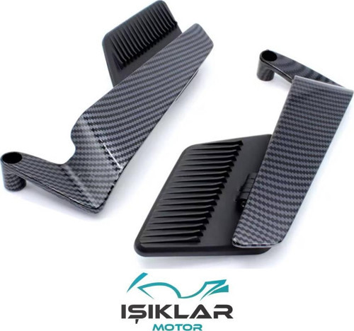 Kuba Az 50 Karbon Desenli Yarasa Ayna IA437193
