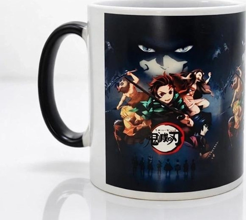 Porselen Renk Değiştiren Demon Slayer Kupa Bardak Aalk383