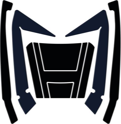 Honda Forza 250 2018-2023 Uyumlu Çanta Pad Seti Lacivert