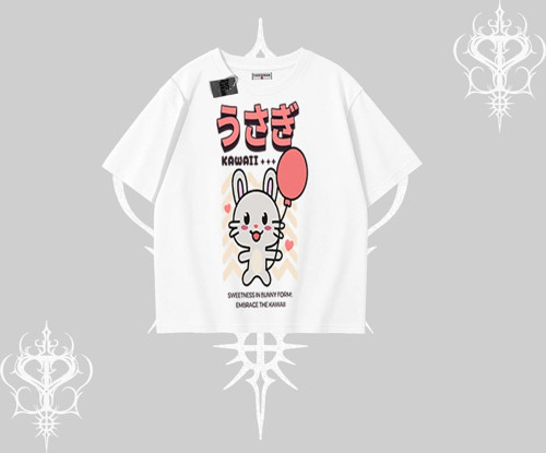 Oversize Tshirt Usagi Kawaii Cute Heart Energy