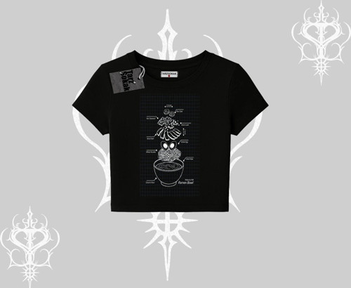 Babby Tee Tshirt Noodle Theory Hand Drawn Concept