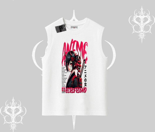 Kolsuz Tshirt Anime Girlfriend Kırmızı