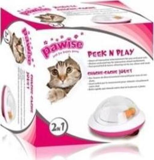 28515 Piili Hareketli Ufo Şeklinde Kedi Oyuncağı