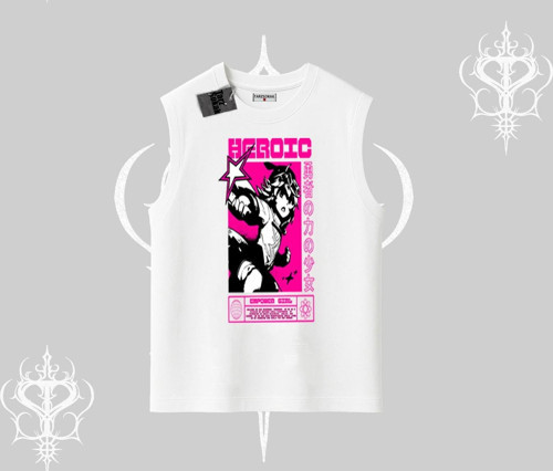 Kolsuz Tshirt Heroic Anime Girl Japon Stil Grafik Baskılı