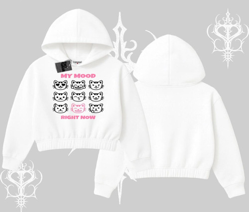 Kitti Sweet Mini Logo Baskılı Oversize Tshirt