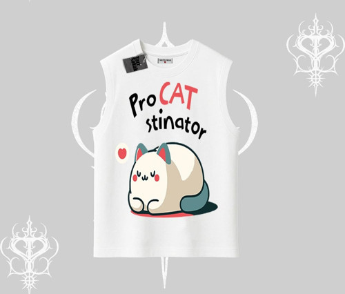 Paws Off Yazılı Kedi Baskılı Streetwear Babby Tee Tshirt