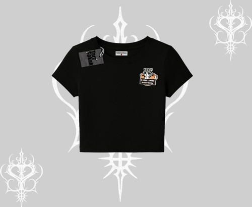 Need Coffee Right Meow Yazılı Kedi Baskılı Babby Tee Tshirt