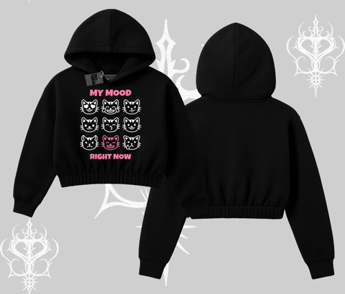 Kitti Sweet Mini Logo Baskılı Oversize Tshirt