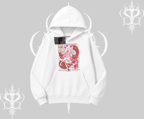 Kapşonlu Sweatshirt Madness Unleashed Anime Girl Baskılı