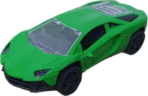 Çek Bırak Metal Araba Lamborgini - ILK005 - Yeşil