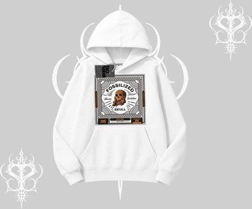 Kapşonlu Sweatshirt Fossilized Skull Underground Archive