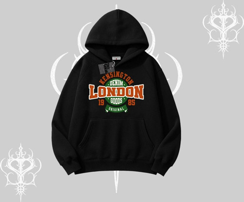 Kapşonlu Sweatshirt London Denim 1985