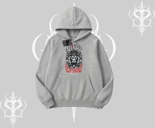 Kapşonlu Sweatshirt Crowned Lion Rock Authority Myth