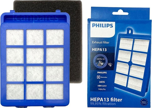 Philips İle Uyumlu FC 9926 Marathon Ultimate Süpürge Ön ve Hepa Filtre